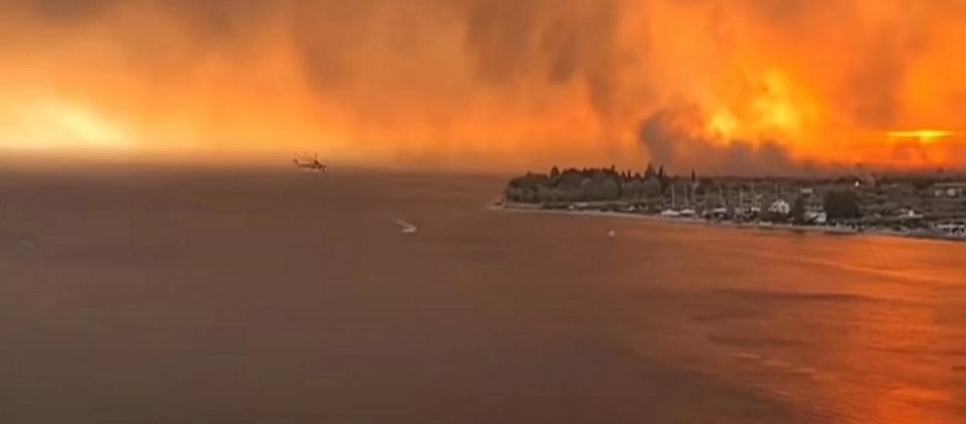Σοκάρουν τα στοιχεία του Copernicus μόνο για την Εύβοια: Ξεπερνούν τα 500.000 στρέμματα καμένης γης